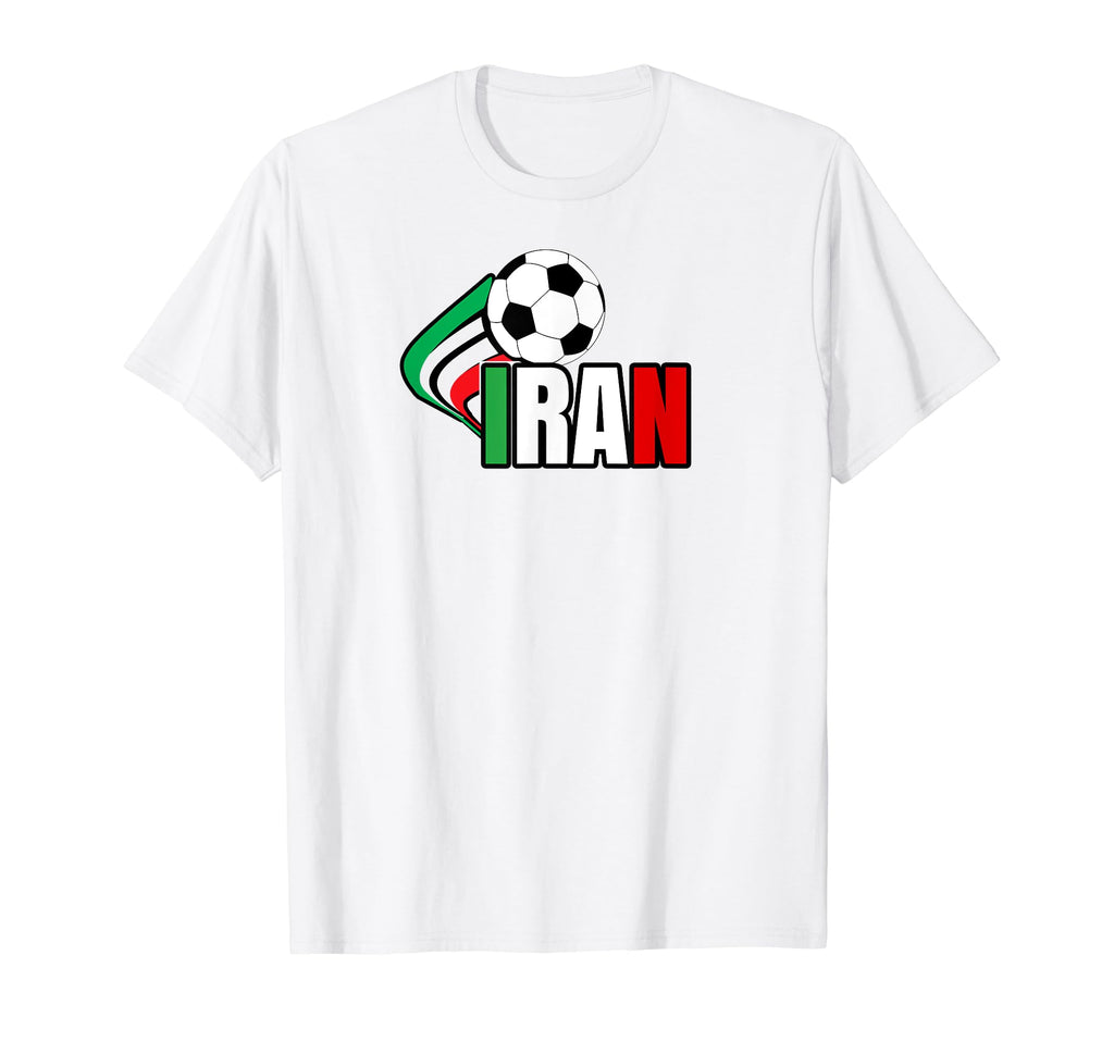 Iran Football Soccer Dad T-Shirt - Casual Everyday Wear for Adults - T-Shirt, Sweatshirt, Hoodie