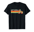 Lets Roll Roller Skating Skate 70S T-Shirt - Aesthetic Graphic for Adults - T-Shirt, Sweatshirt, Hoodie
