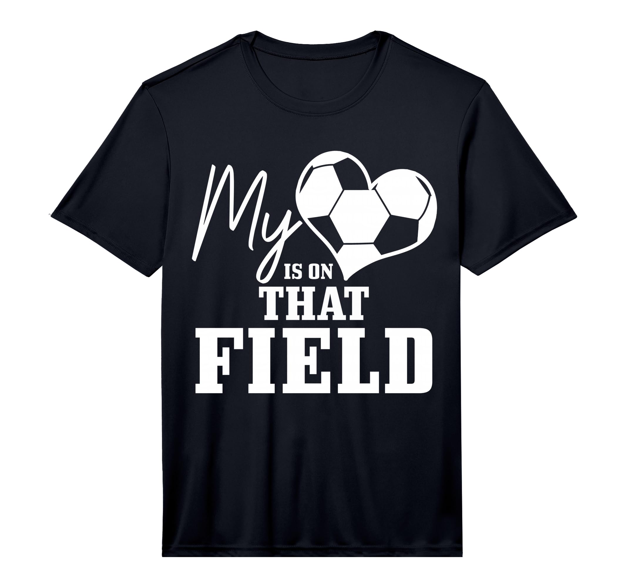 Mens Soccer Mom My Heart Is That Field T-Shirt - Trendy Graphic Unisex - T-Shirt, Sweatshirt, Hoodie