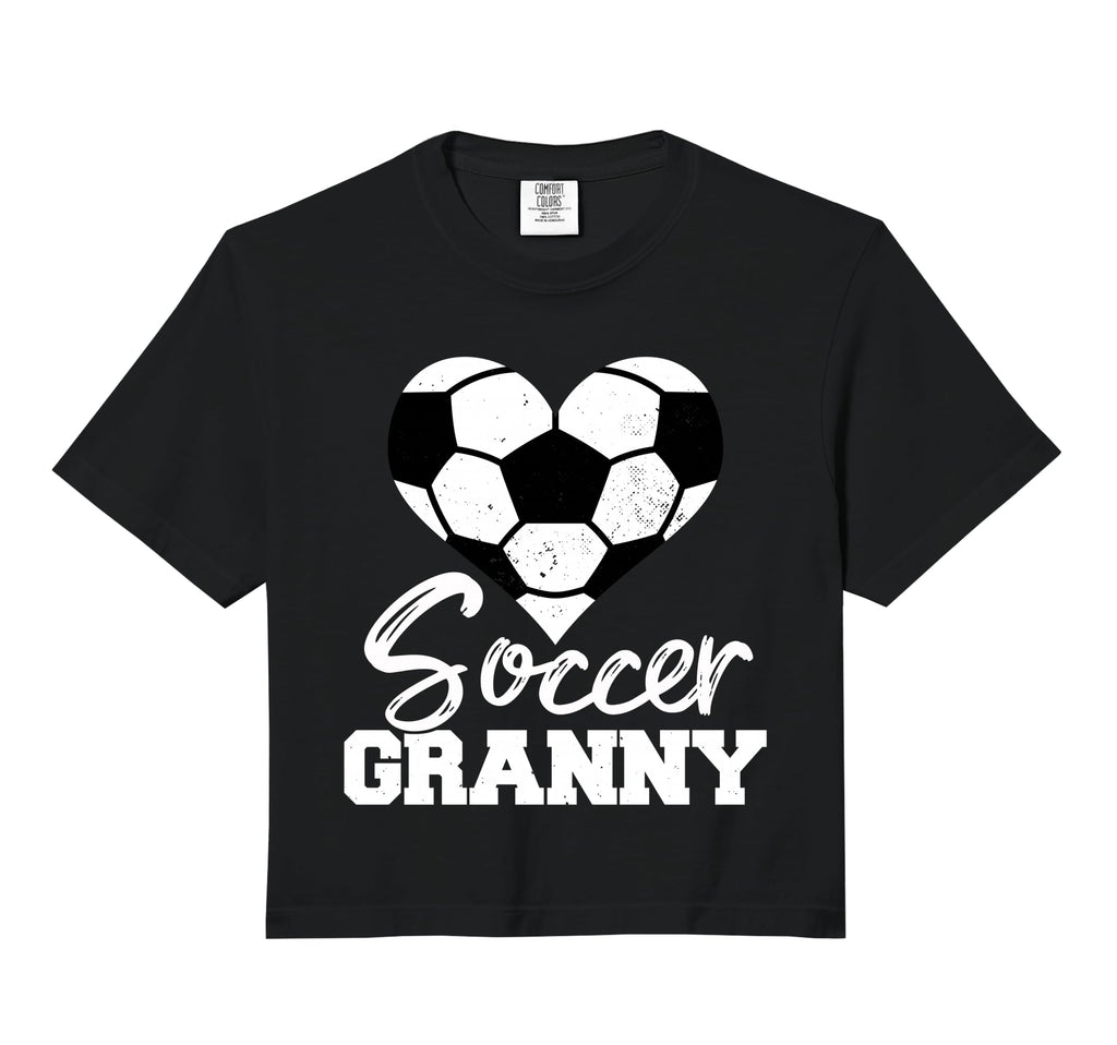 Soccer Granny Heart Funny Heartfelt Love Hoodie - Aesthetic Graphic Unisex - T-Shirt, Sweatshirt, Hoodie