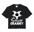 Soccer Granny Heart Funny Heartfelt Love Hoodie - Aesthetic Graphic Unisex - T-Shirt, Sweatshirt, Hoodie