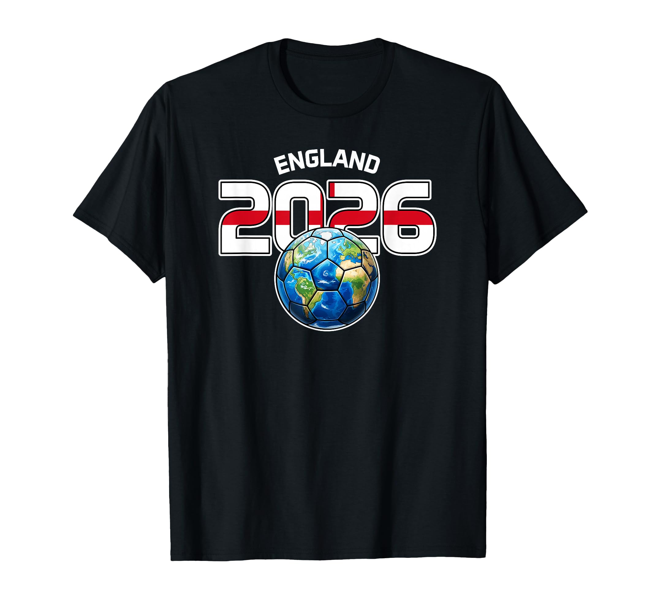 England 2026 World Soccer T-Shirt - Minimalist Print Men Women - T-Shirt, Sweatshirt, Hoodie
