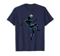 Soccer Player Juggling Ball Silhouette T-Shirt - Minimalist Print Unisex - T-Shirt, Sweatshirt, Hoodie