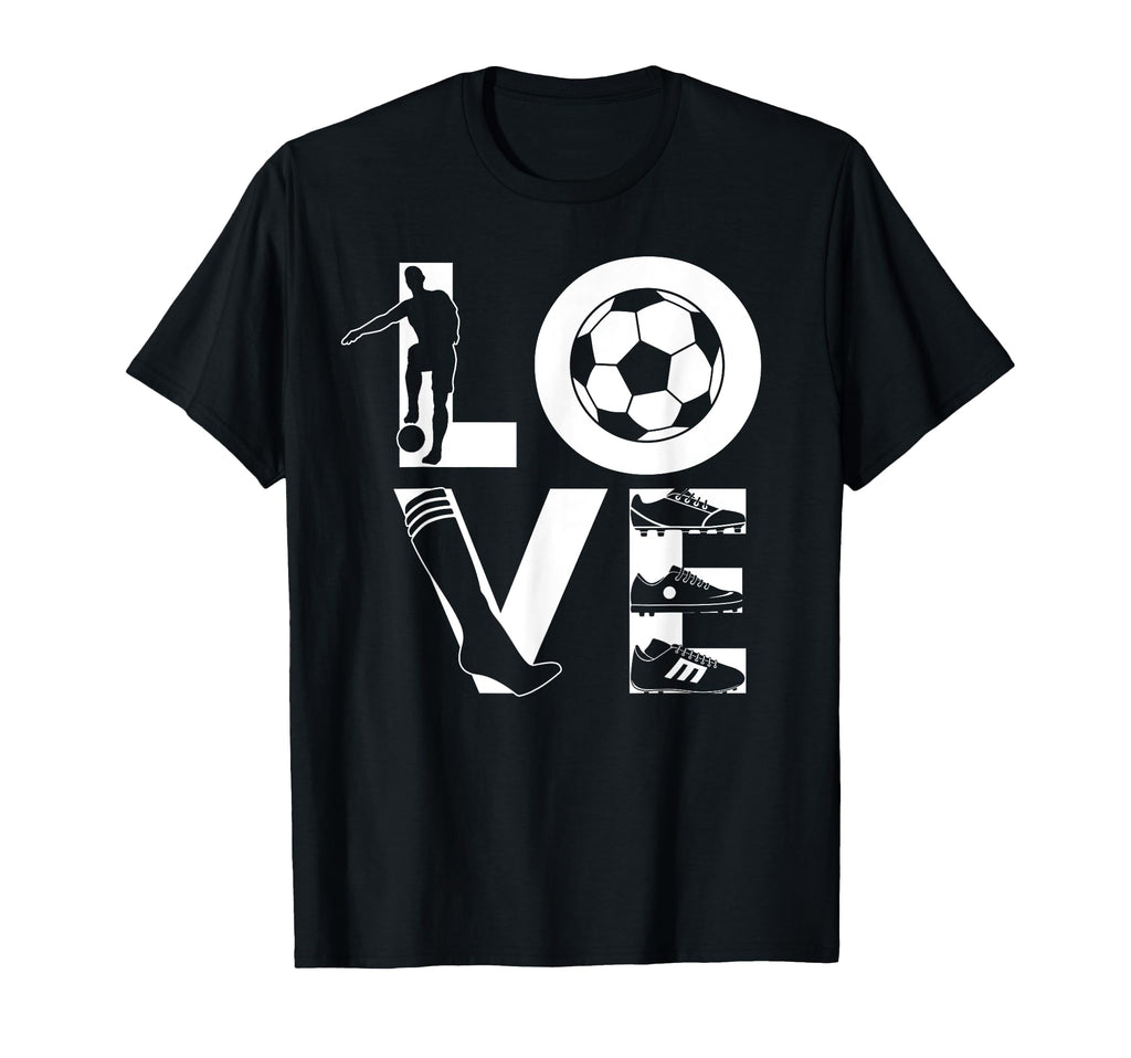 Soccer Love Gift Football Player T-Shirt - Aesthetic Graphic Men Women - T-Shirt, Sweatshirt, Hoodie