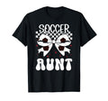 Soccer Aunt Soccer Player Auntie Coquette T-Shirt - Unique Graphic Unisex - T-Shirt, Sweatshirt, Hoodie
