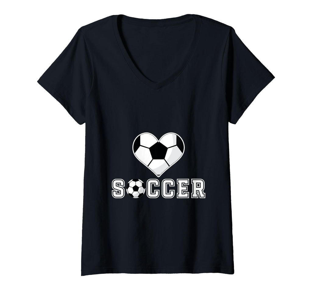 Love Soccer Heart Ball Play Sweatshirt - Fun Novelty Design for Adults - T-Shirt, Sweatshirt, Hoodie