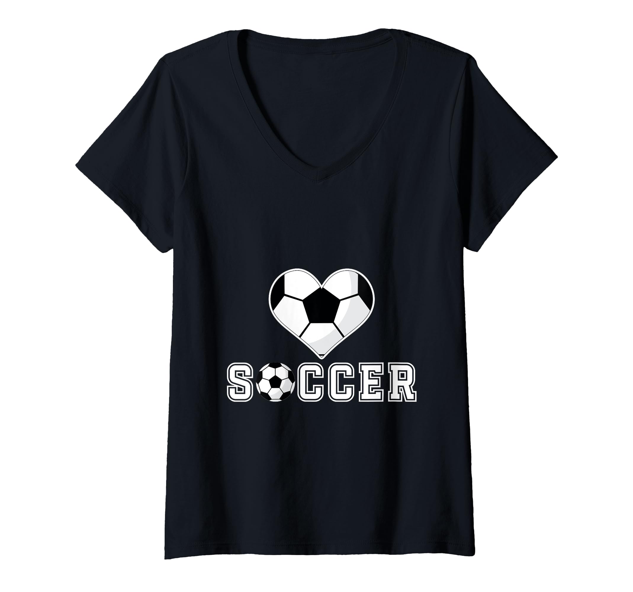 Love Soccer Heart Ball Play Sweatshirt - Fun Novelty Design for Adults - T-Shirt, Sweatshirt, Hoodie