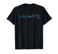 Funny Soccer Heartbeat Ecg Football T-Shirt - Custom Art Print for Adults - T-Shirt, Sweatshirt, Hoodie