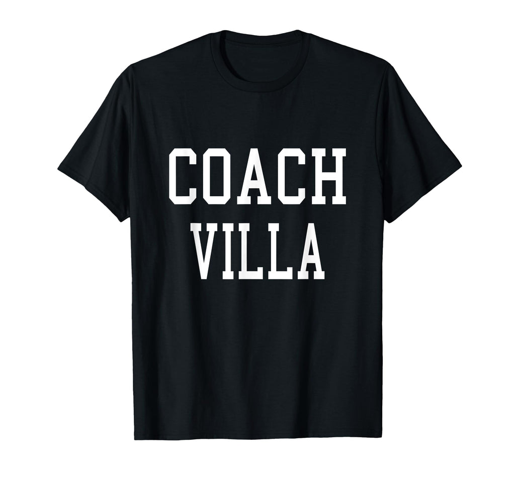 Coach Villa Custom Football T-Shirt - Casual Everyday Wear for Adults - T-Shirt, Sweatshirt, Hoodie