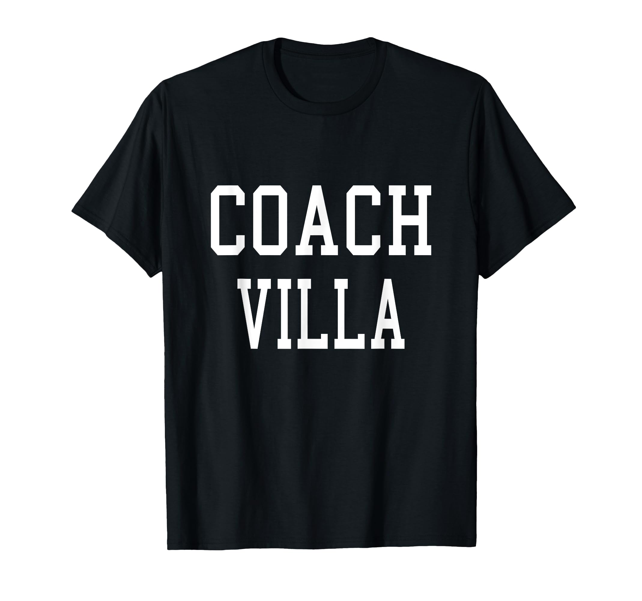 Coach Villa Custom Football T-Shirt - Casual Everyday Wear for Adults - T-Shirt, Sweatshirt, Hoodie