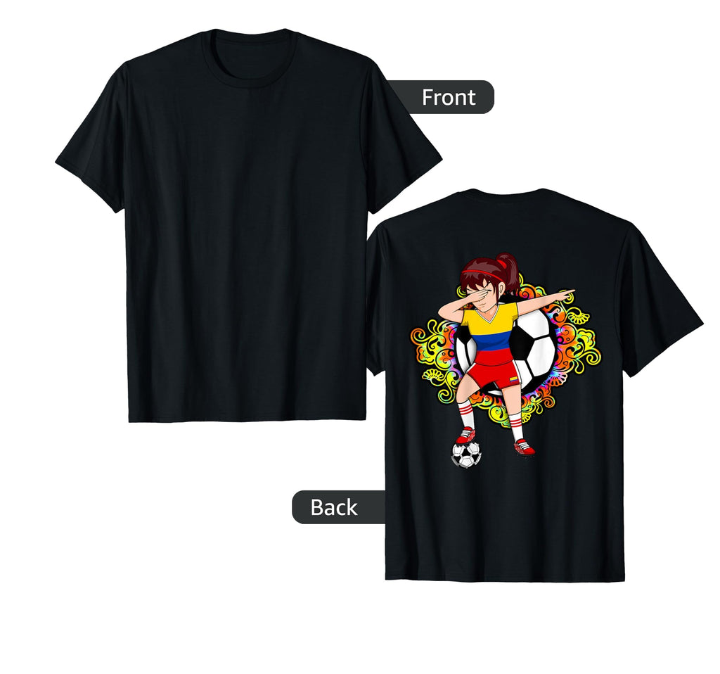 Dabbing Soccer Colombia Jersey T-Shirt - Casual Everyday Wear Unisex - T-Shirt, Sweatshirt, Hoodie