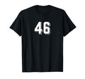 Number 46 80S 90S Soccer Team Jersey T-Shirt - Streetwear Style for Adults - T-Shirt, Sweatshirt, Hoodie