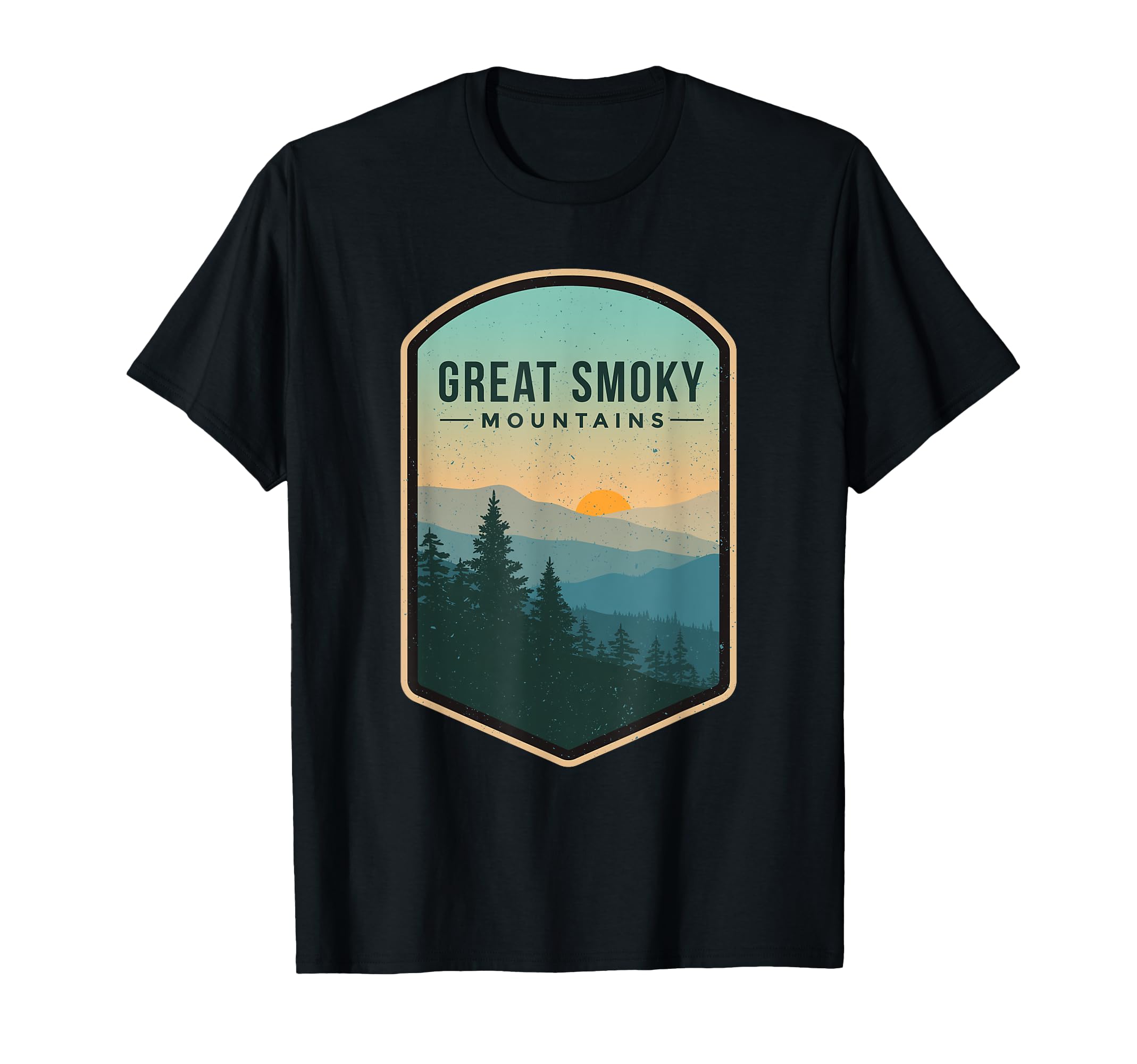 Great Smoky Mountains National T-Shirt - Fun Novelty Design for Adults - T-Shirt, Sweatshirt, Hoodie