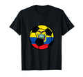 Ecuador Flag Soccer Fans Football Lovers T-Shirt - Unique Graphic Unisex - T-Shirt, Sweatshirt, Hoodie