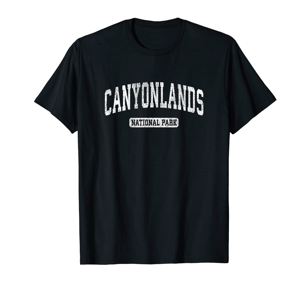 Canyonlands National Park Sports T-Shirt - Minimalist Print Men Women - T-Shirt, Sweatshirt, Hoodie