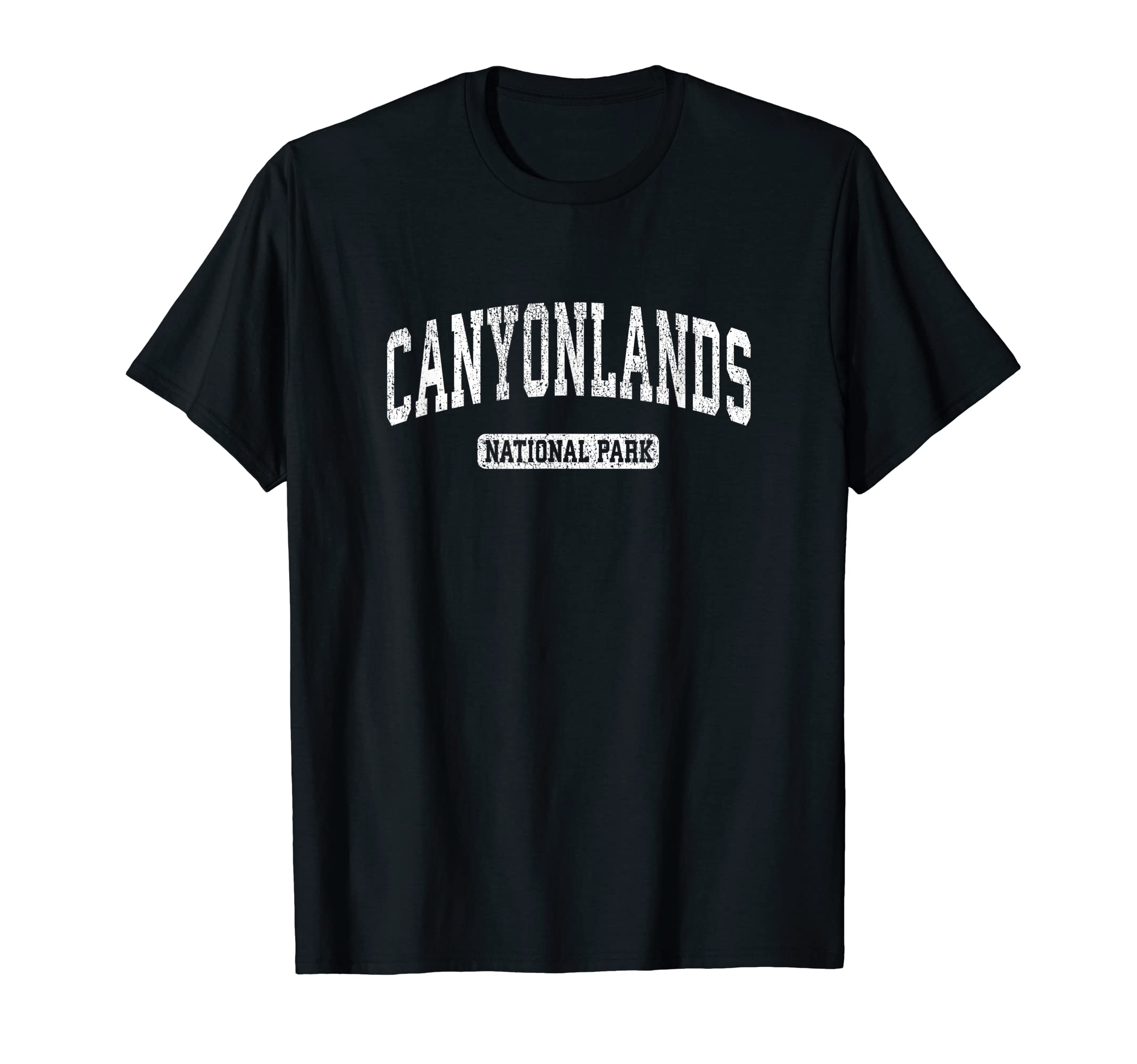Canyonlands National Park Sports T-Shirt - Minimalist Print Men Women - T-Shirt, Sweatshirt, Hoodie