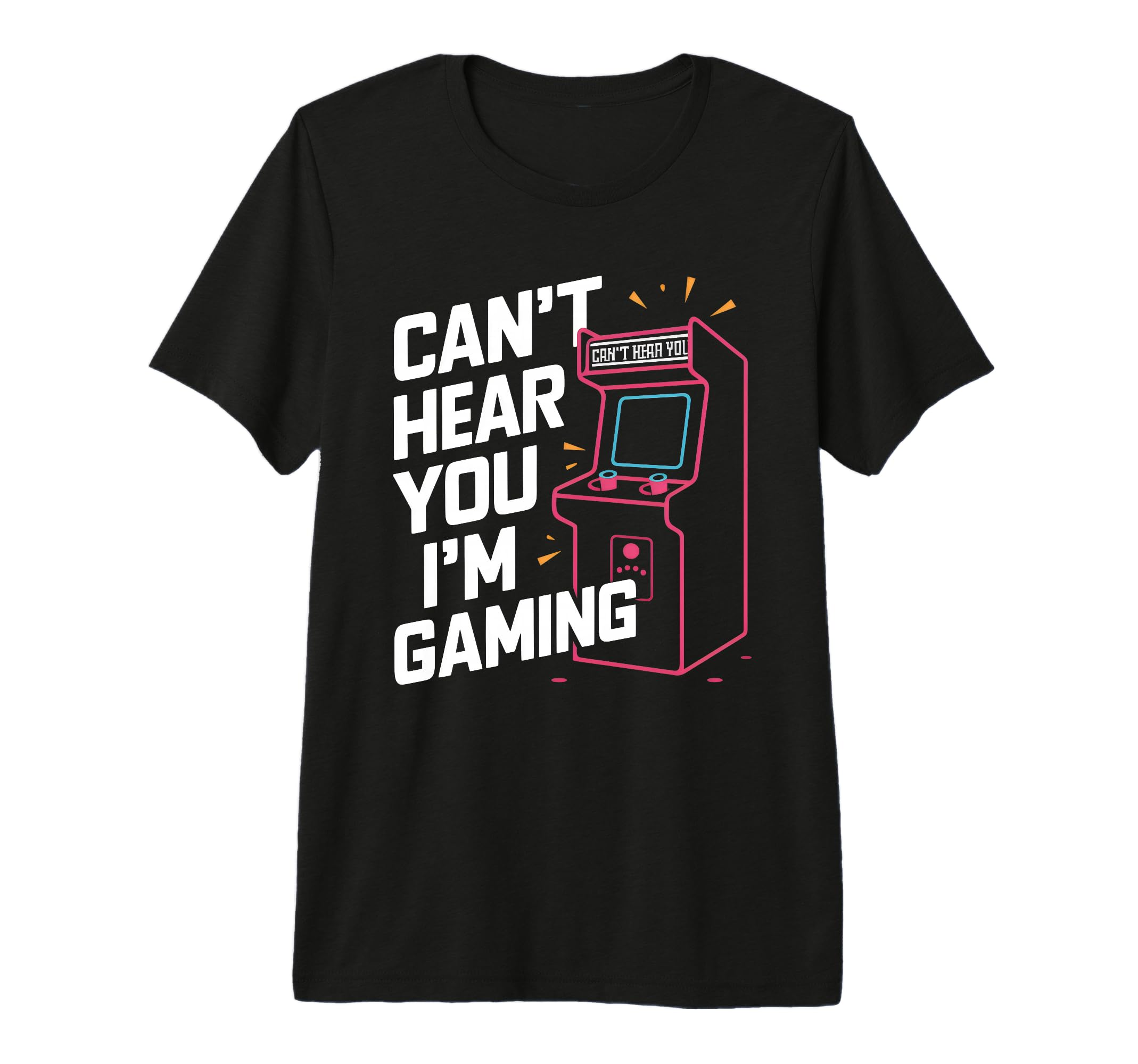 Cant Hear You Im Gaming 80S 90S T-Shirt - Casual Everyday Wear Men Women - T-Shirt, Sweatshirt, Hoodie