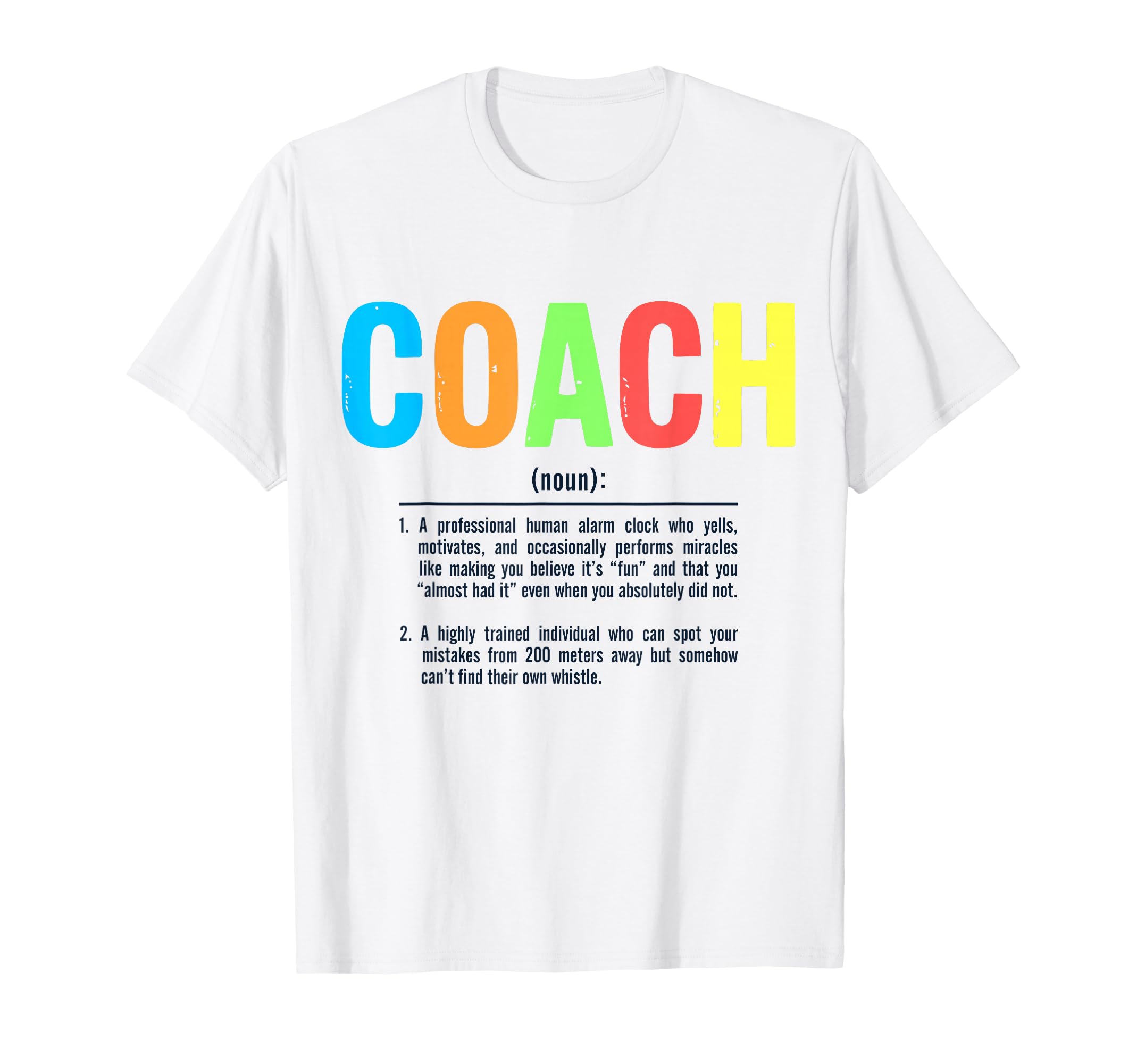 Coach Definition Best Coaches Gift T-Shirt - Minimalist Print for Adults - T-Shirt, Sweatshirt, Hoodie