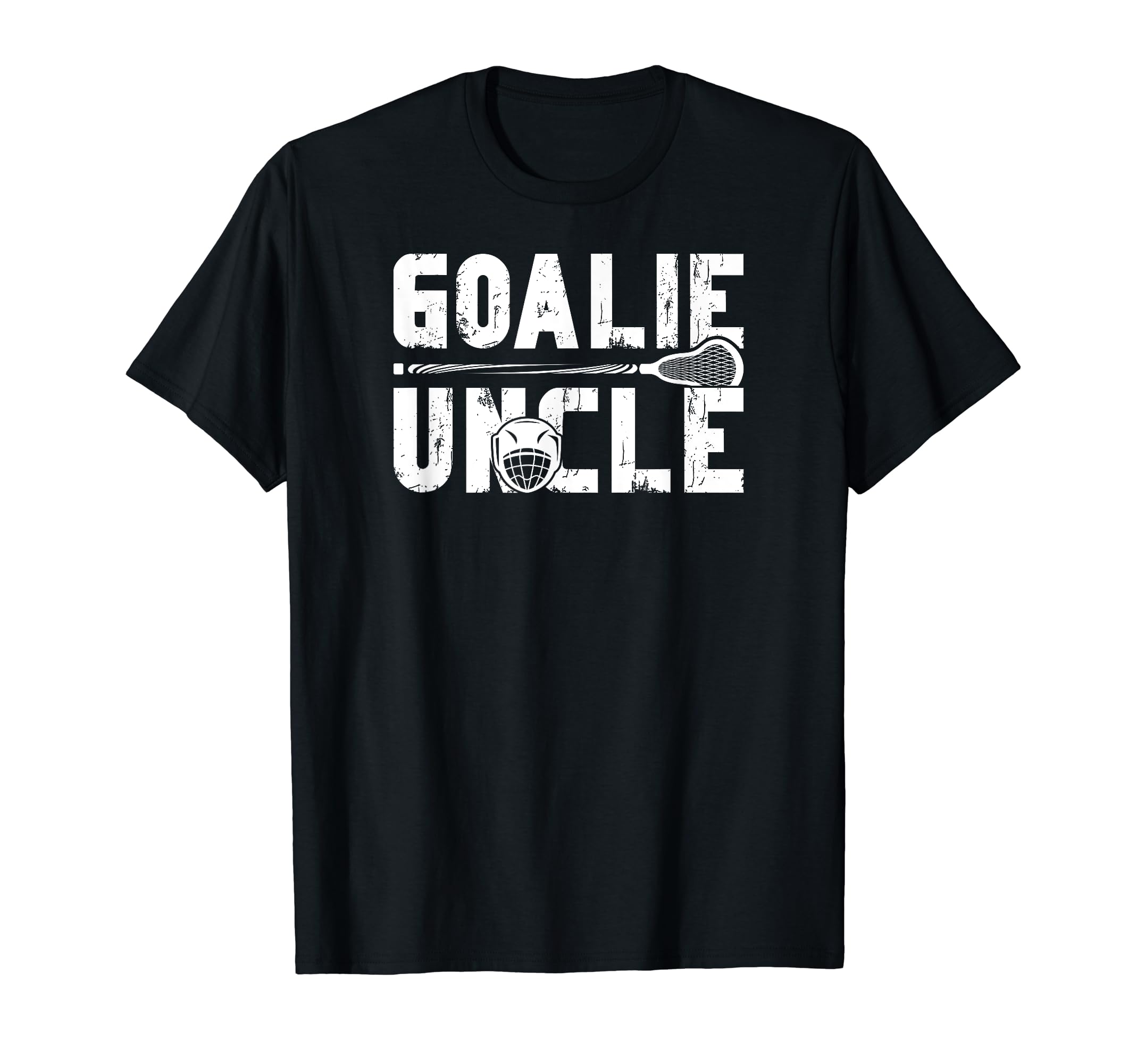 Lacrosse Goalie Uncle Lacrosse T-Shirt - Custom Art Print Men Women - T-Shirt, Sweatshirt, Hoodie
