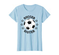 Sister Soccer Player Fan T-Shirt - Trendy Graphic for Adults - T-Shirt, Sweatshirt, Hoodie