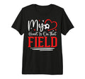 My Heart Is That Field Tri Blend T-Shirt - Novelty Apparel Unisex - T-Shirt, Sweatshirt, Hoodie