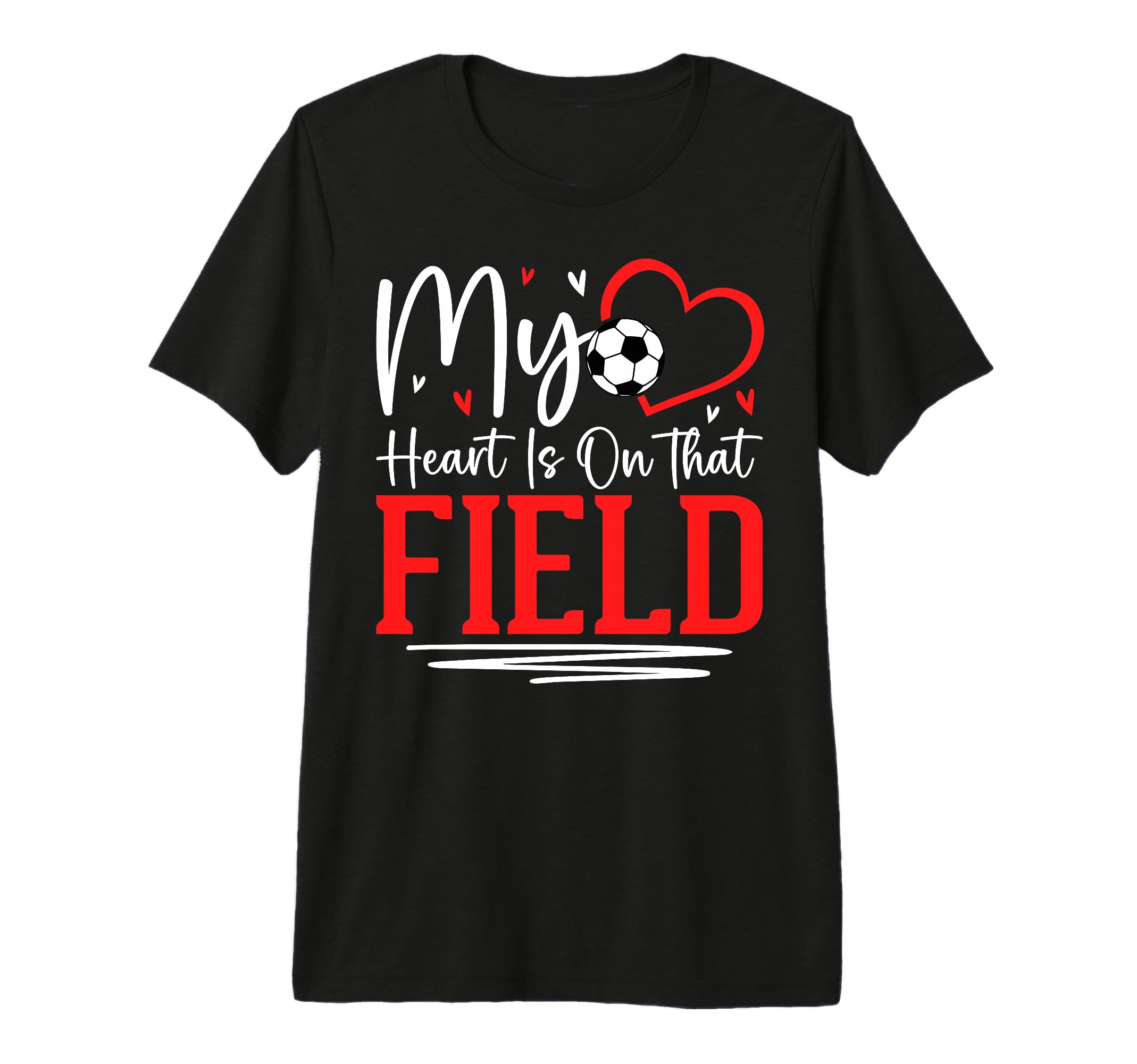 My Heart Is That Field Tri Blend T-Shirt - Novelty Apparel Unisex - T-Shirt, Sweatshirt, Hoodie