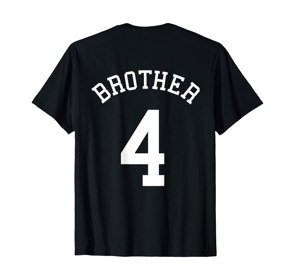 Brother No 4 Hockey Bro Football T-Shirt - Graphic Print for Adults - T-Shirt, Sweatshirt, Hoodie