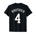 Brother No 4 Hockey Bro Football T-Shirt - Graphic Print for Adults - T-Shirt, Sweatshirt, Hoodie