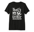 Proud Soccer Goalie Sister Soccer T-Shirt - Minimalist Print for Adults - T-Shirt, Sweatshirt, Hoodie