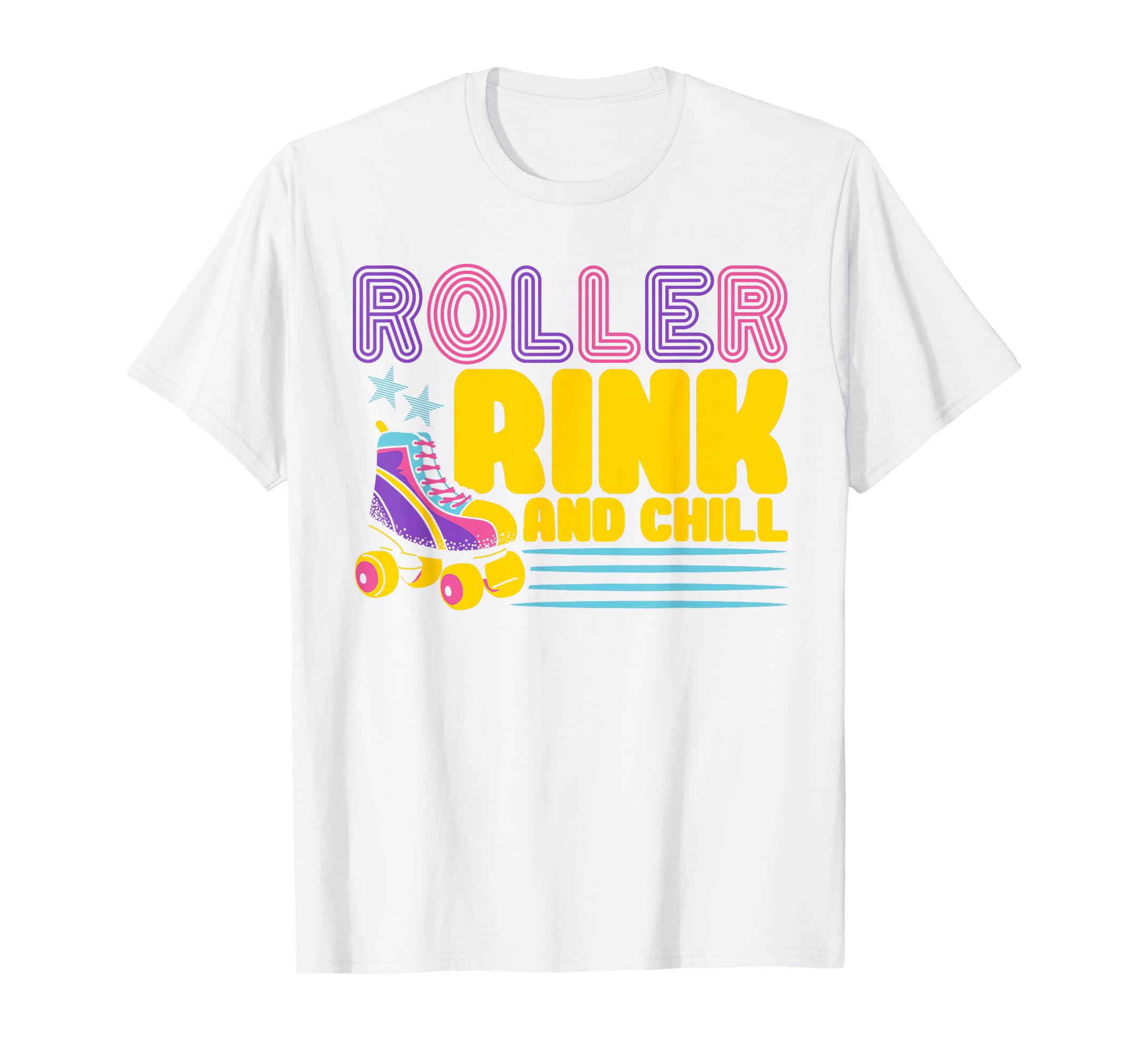 Roller Skates Roller Rink And T-Shirt - Fun Novelty Design for Adults - T-Shirt, Sweatshirt, Hoodie