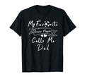 My Favorite Soccer Player Calls Me Dad T-Shirt - Minimalist Print Men Women - T-Shirt, Sweatshirt, Hoodie