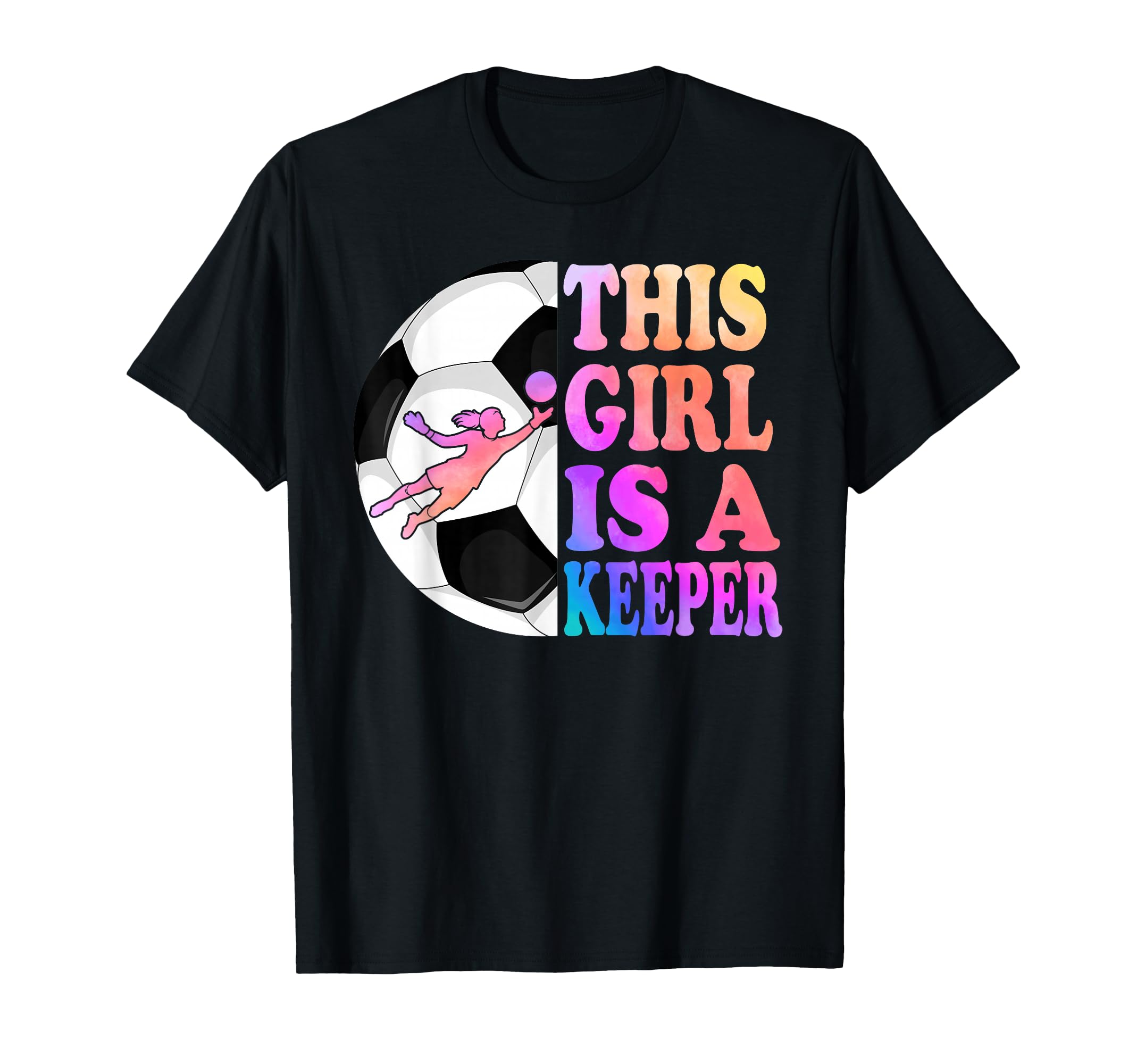 This Is Keeper Soccer Goalkeeper Soccer T-Shirt - Minimalist Print Unisex - T-Shirt, Sweatshirt, Hoodie