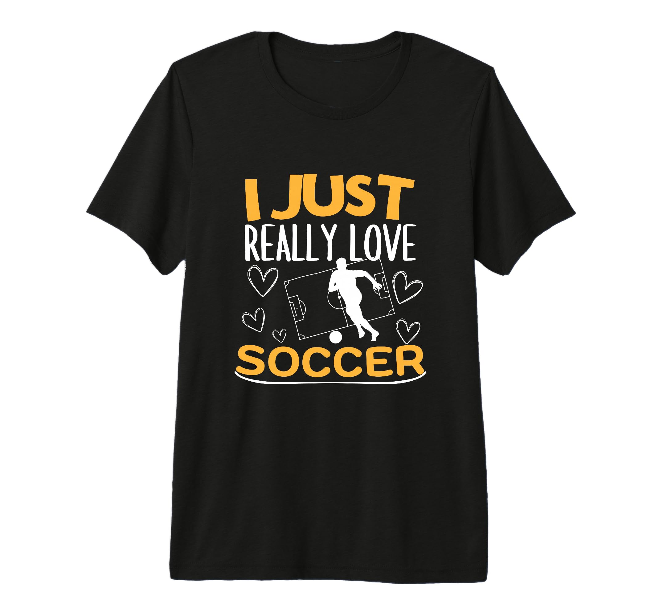 Soccer Player I Just Really Love Soccer T-Shirt - Unique Graphic Men Women - T-Shirt, Sweatshirt, Hoodie