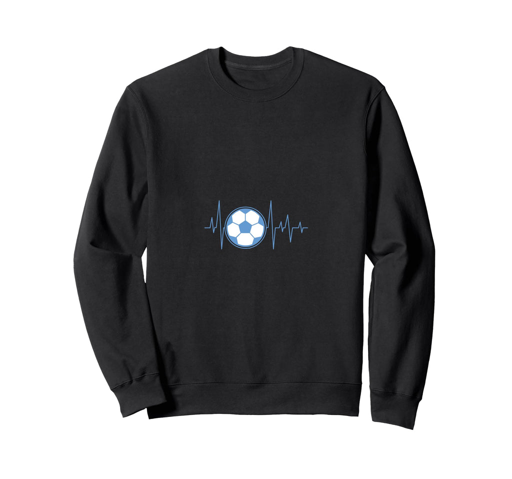 Soccer Heartbeat Pulse Soccer Sweatshirt - Streetwear Style for Adults - T-Shirt, Sweatshirt, Hoodie