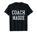 Coach Maggie Custom Football Soccer T-Shirt - Minimalist Print Unisex - T-Shirt, Sweatshirt, Hoodie