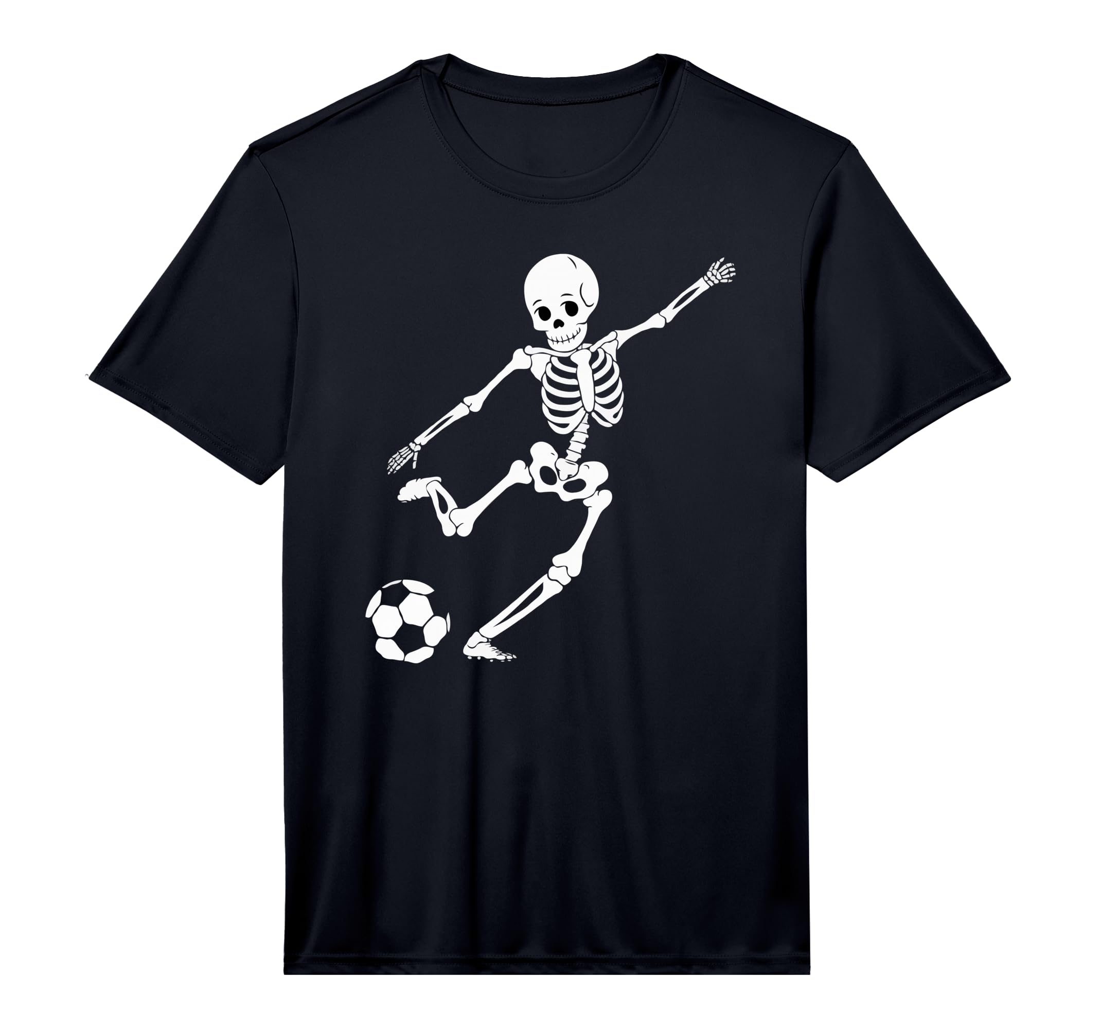 Soccer Skeleton Halloween Soccer T-Shirt - Unique Graphic for Adults - T-Shirt, Sweatshirt, Hoodie
