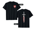 Polish Crest And Kings Sword Poland T-Shirt - Graphic Print for Adults - T-Shirt, Sweatshirt, Hoodie