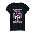 Womens Only Loudest Become Soccer Mom T-Shirt - Novelty Apparel for Adults - T-Shirt, Sweatshirt, Hoodie