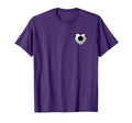 Soccer Heart Football Heart Funny T-Shirt - Unique Graphic Men Women - T-Shirt, Sweatshirt, Hoodie