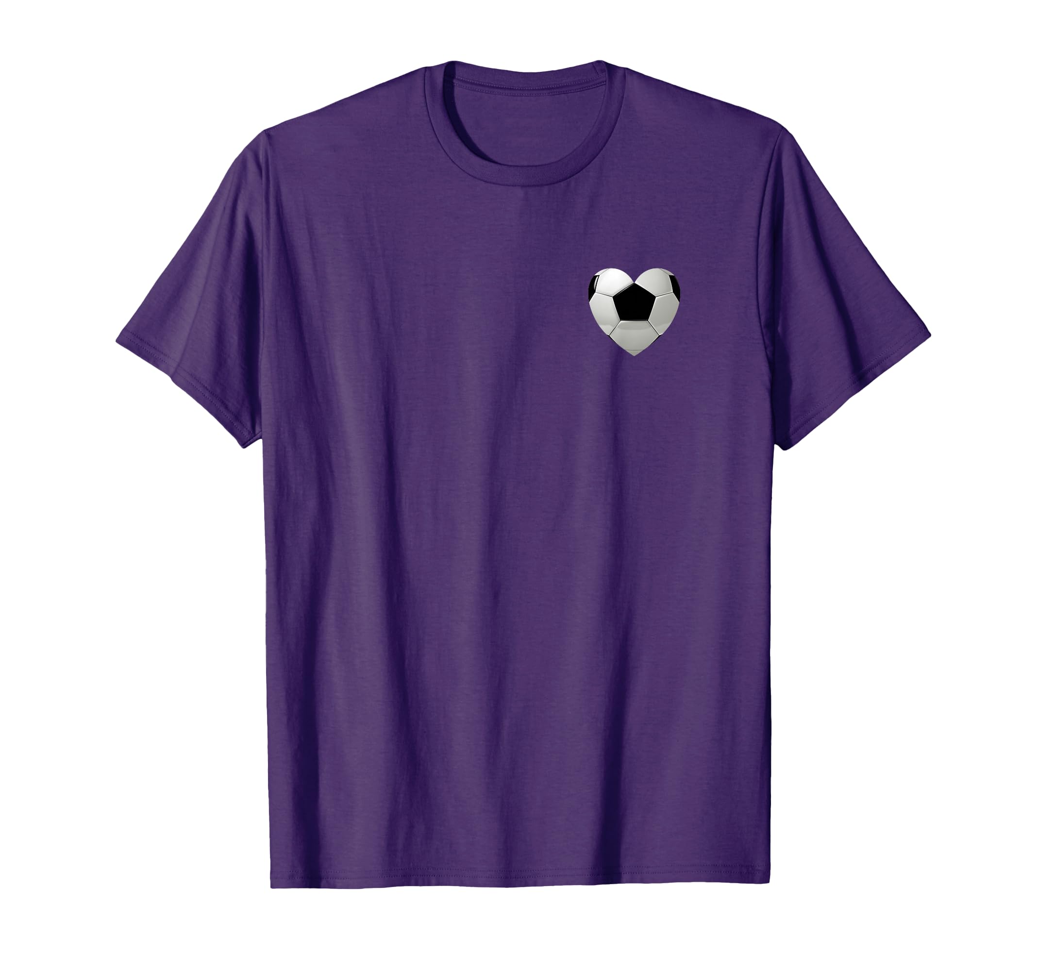 Soccer Heart Football Heart Funny T-Shirt - Unique Graphic Men Women - T-Shirt, Sweatshirt, Hoodie