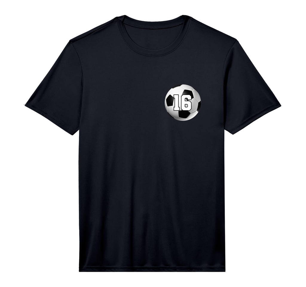 Soccer Ball Lucky Jersey Favorite T-Shirt - Unique Graphic Men Women - T-Shirt, Sweatshirt, Hoodie
