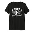 Soccer Girlfriend Hearts Soccer T-Shirt - Casual Everyday Wear Unisex - T-Shirt, Sweatshirt, Hoodie