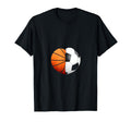 Split Heart Basketball Soccer T-Shirt - Streetwear Style for Adults - T-Shirt, Sweatshirt, Hoodie