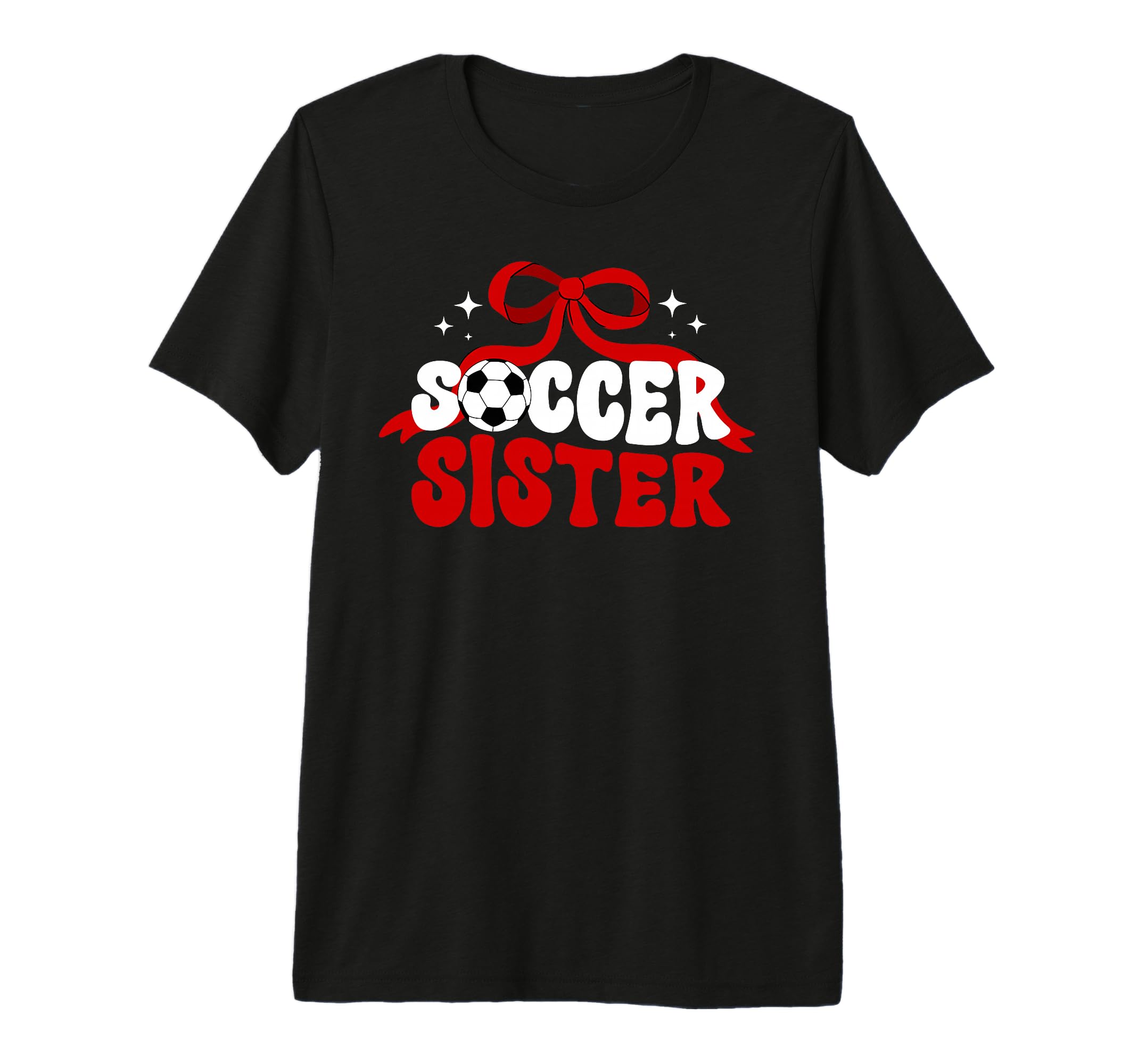Soccer Sister Coquette Soccer Players T-Shirt - Aesthetic Graphic Unisex - T-Shirt, Sweatshirt, Hoodie