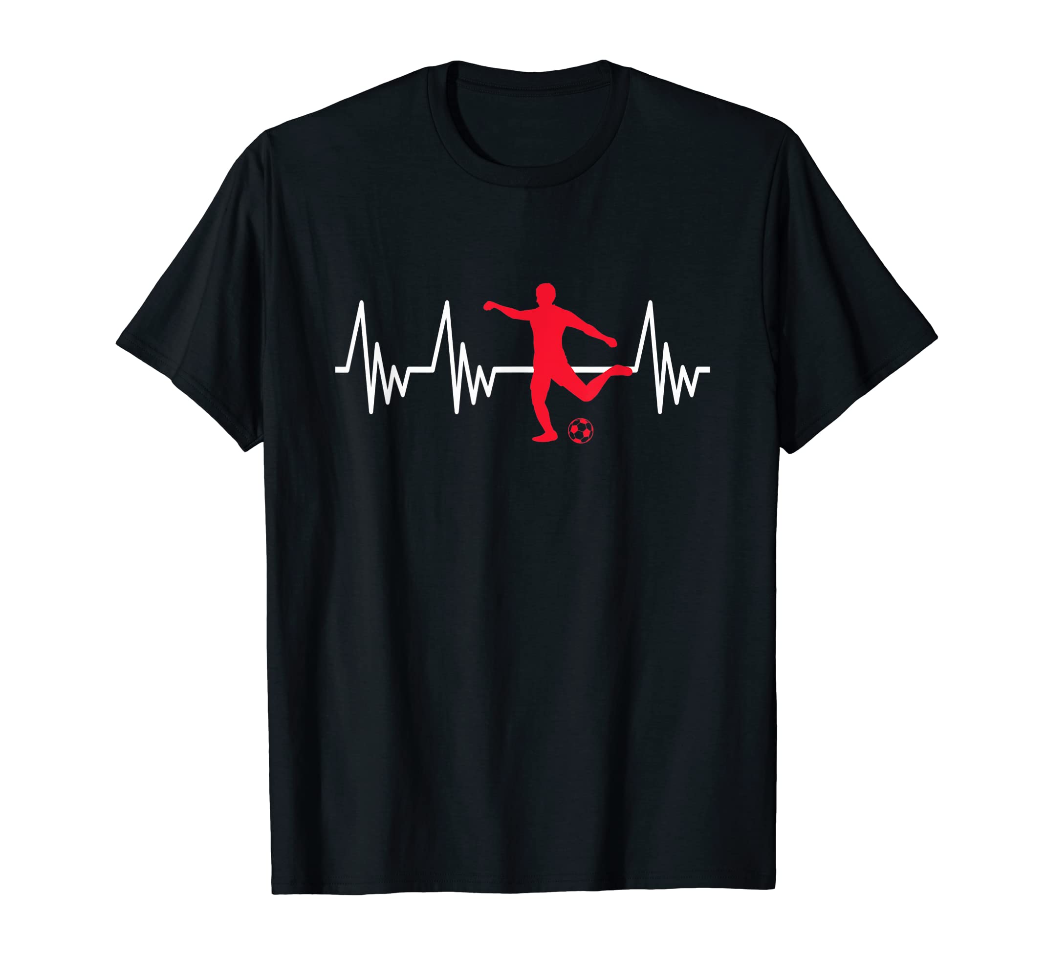 Heartline Sports Football Soccer T-Shirt - Fun Novelty Design Men Women - T-Shirt, Sweatshirt, Hoodie