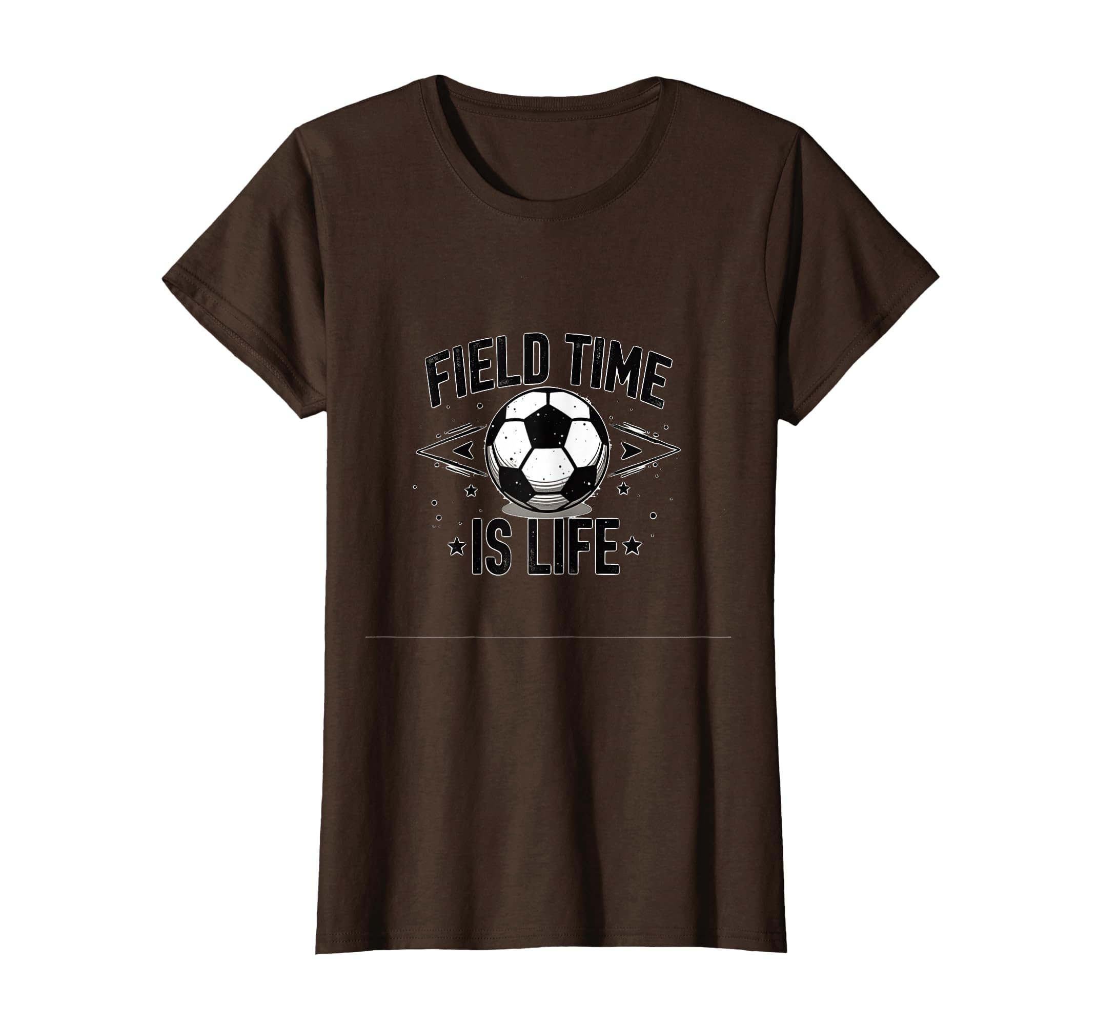 Field Time Is Life Soccer T-Shirt - Novelty Apparel Unisex - T-Shirt, Sweatshirt, Hoodie
