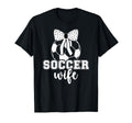 Soccer Wife Soccer Player Coquette T-Shirt - Custom Art Print Men Women - T-Shirt, Sweatshirt, Hoodie