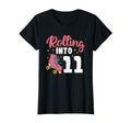 Rolling Into 11 Skating Roller Derby T-Shirt - Streetwear Style Men Women - T-Shirt, Sweatshirt, Hoodie