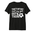Soccer And Dance Mom Proud Dancing And T-Shirt - Graphic Print Unisex - T-Shirt, Sweatshirt, Hoodie