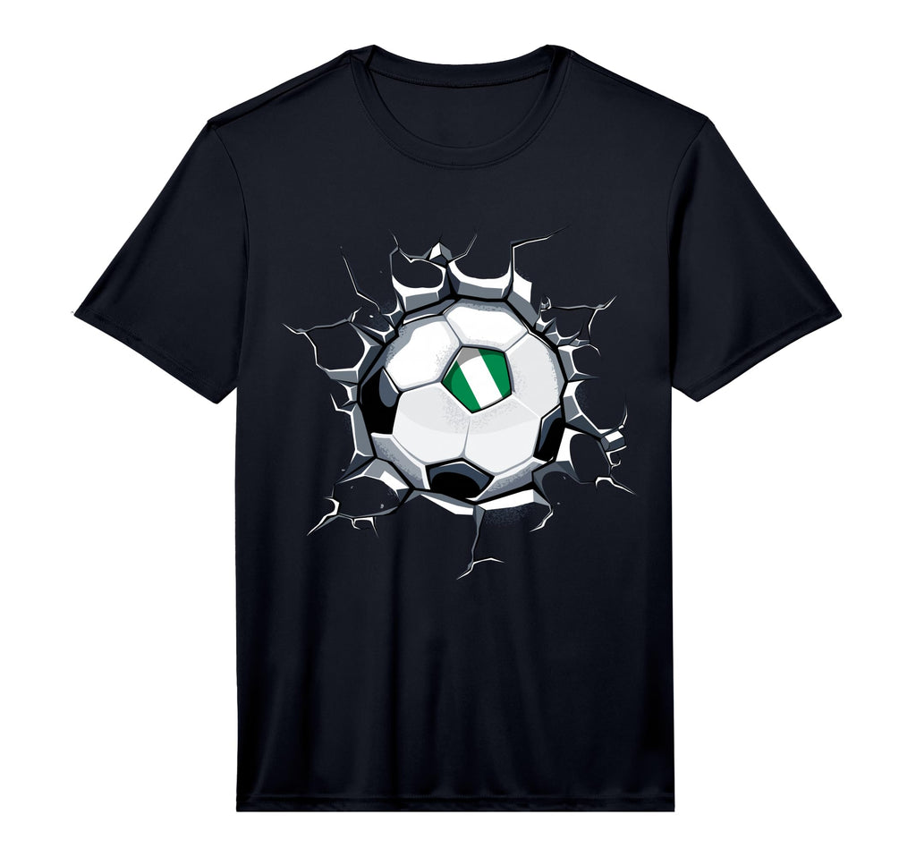 Nigeria Soccer Fans Jersey Nigerian T-Shirt - Fun Novelty Design Unisex - T-Shirt, Sweatshirt, Hoodie